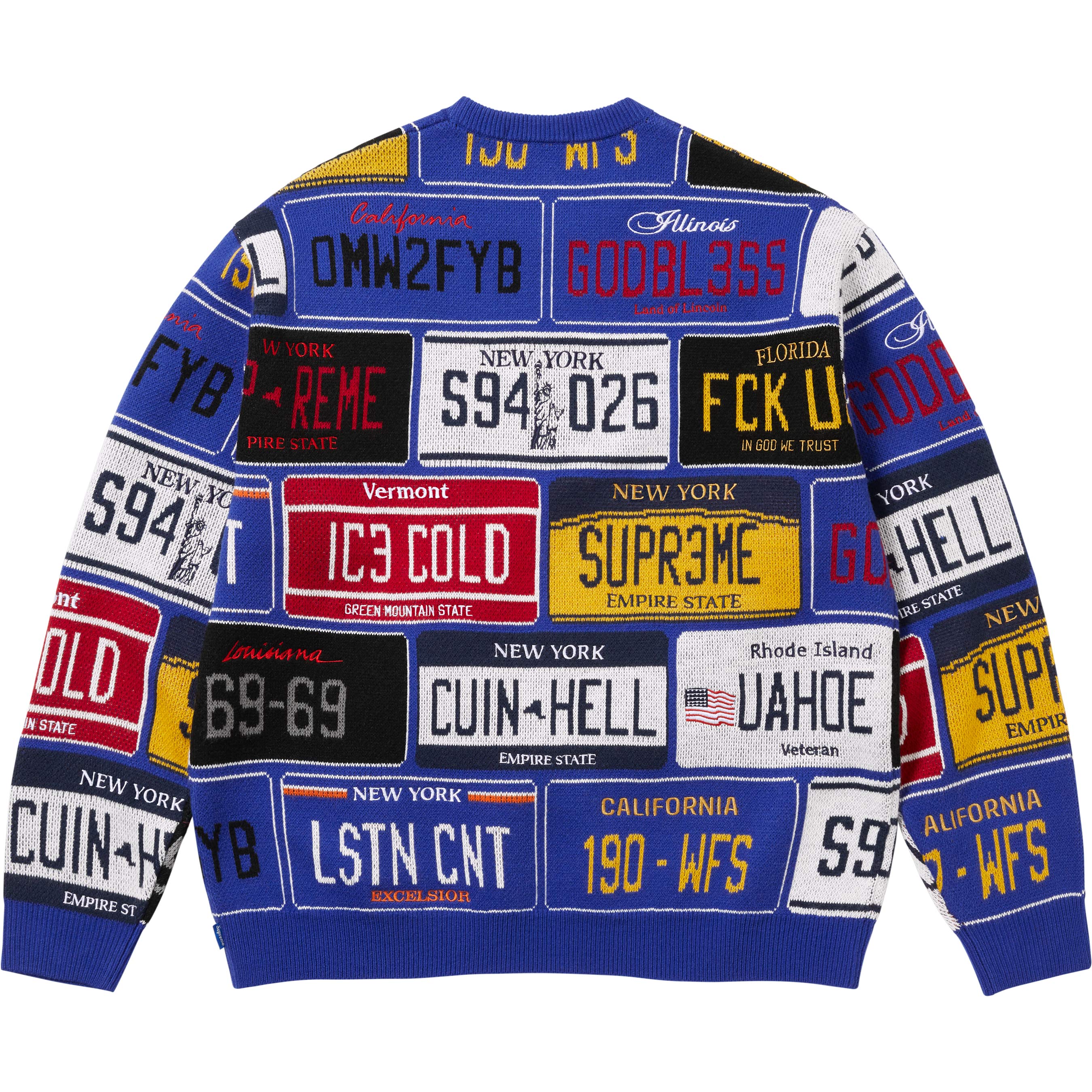 License Plate Sweater view 8